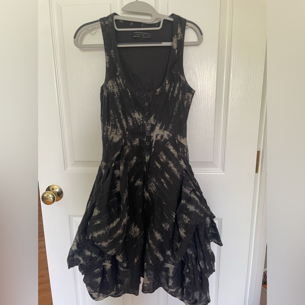 All saints tie dye parachute dress. XS.